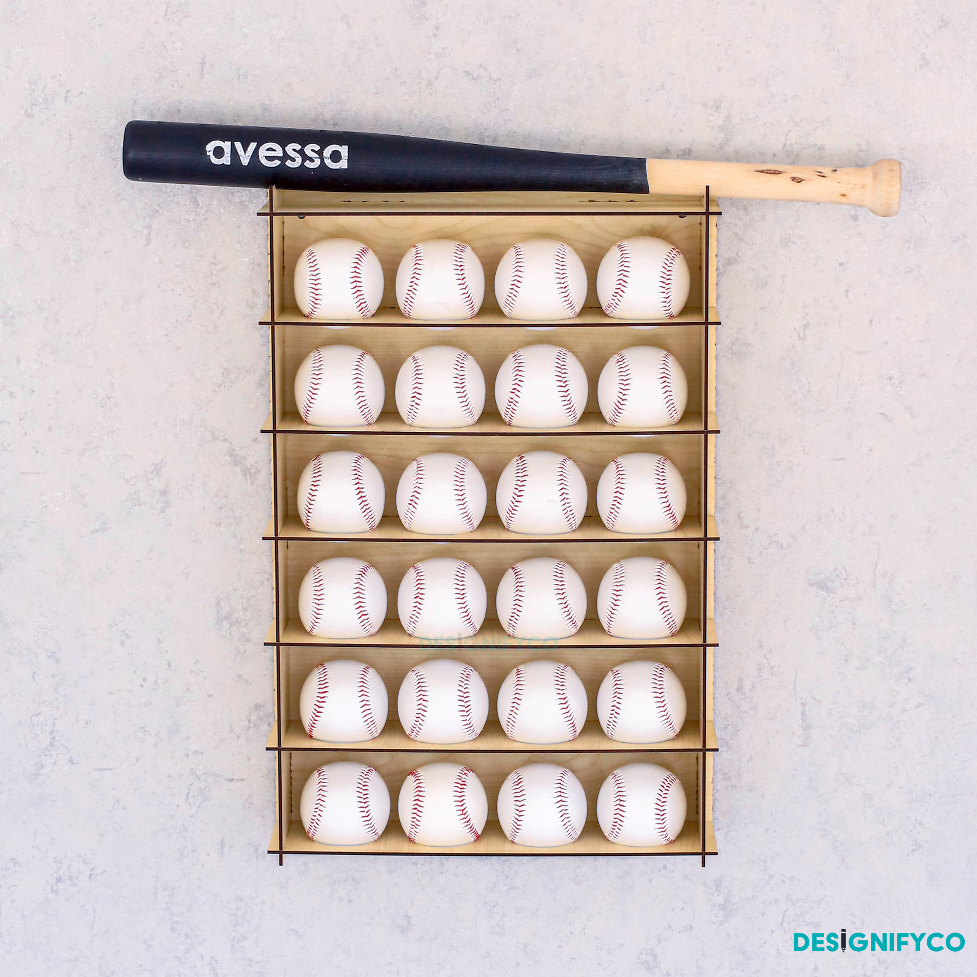 MAPLE Baseball Display Case