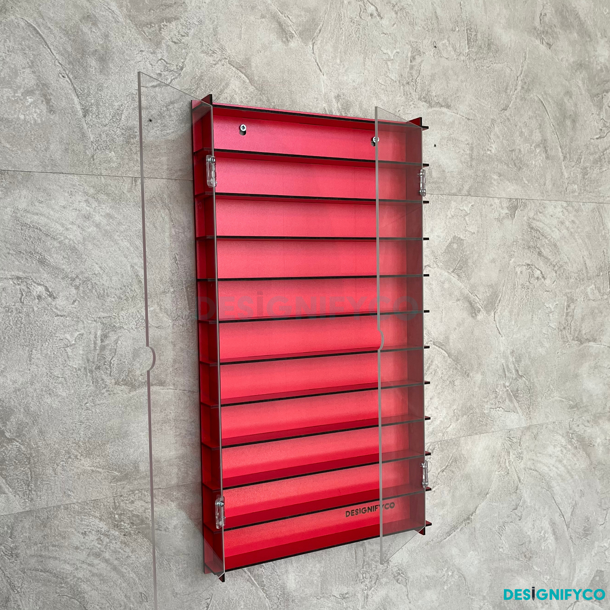 RED SuperThings Display Case