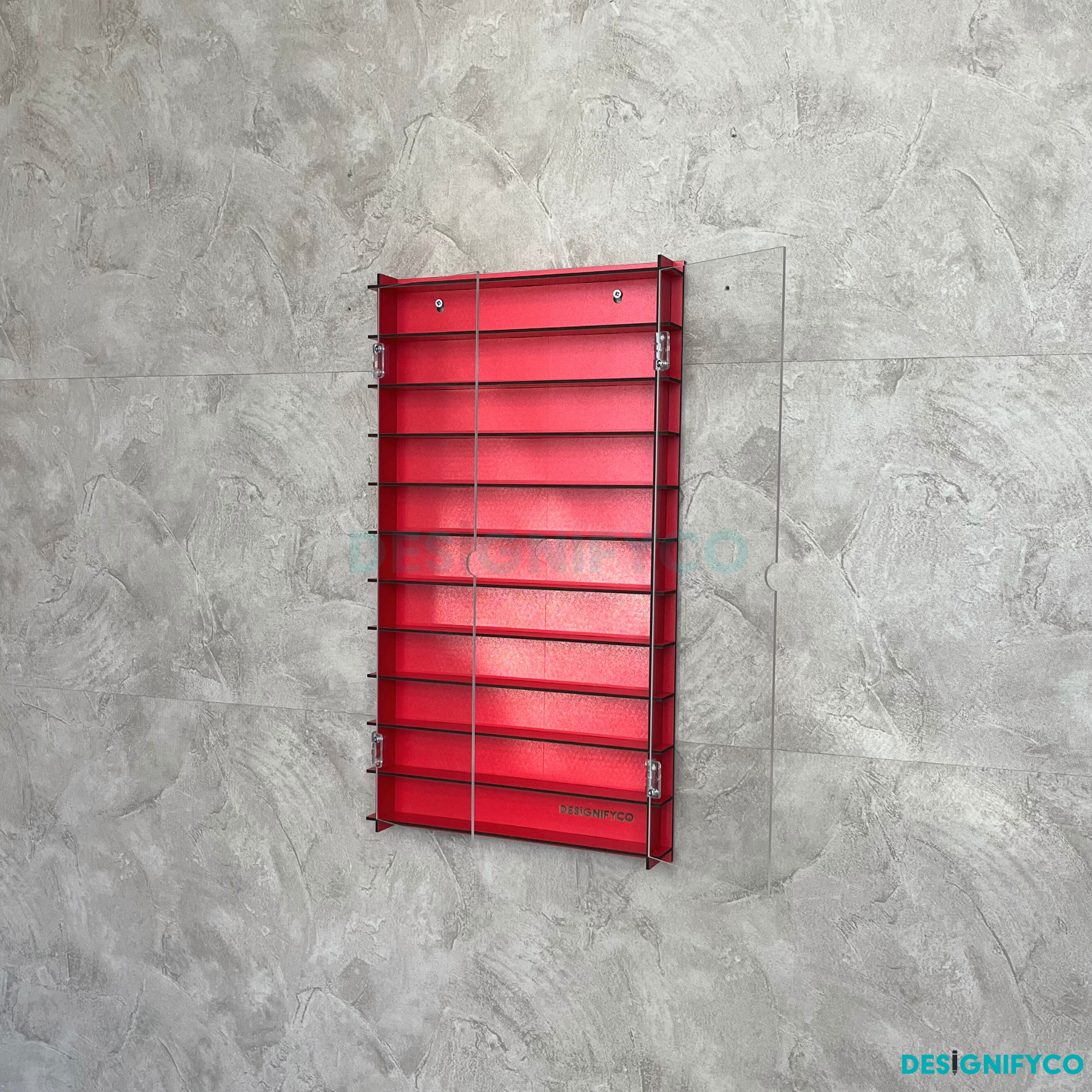 RED SuperThings Display Case