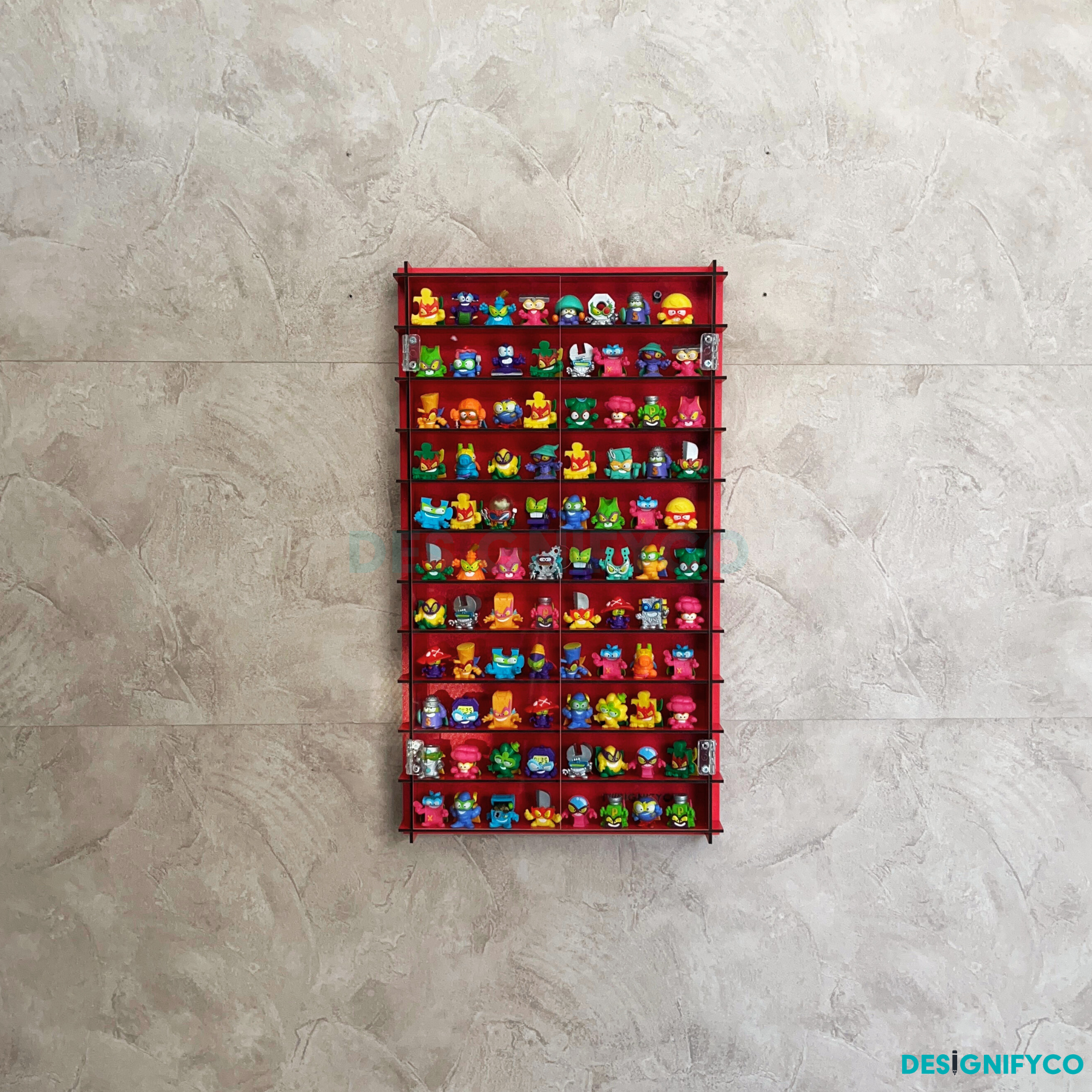 RED SuperThings Display Case