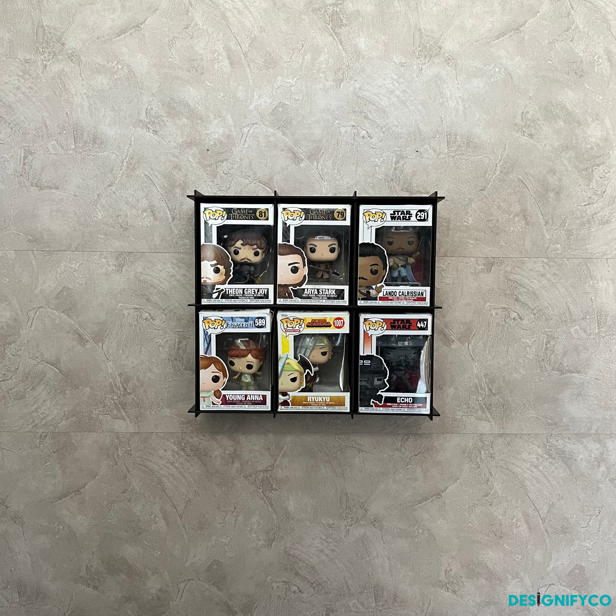 BLACK Funko Pop Box Display Case