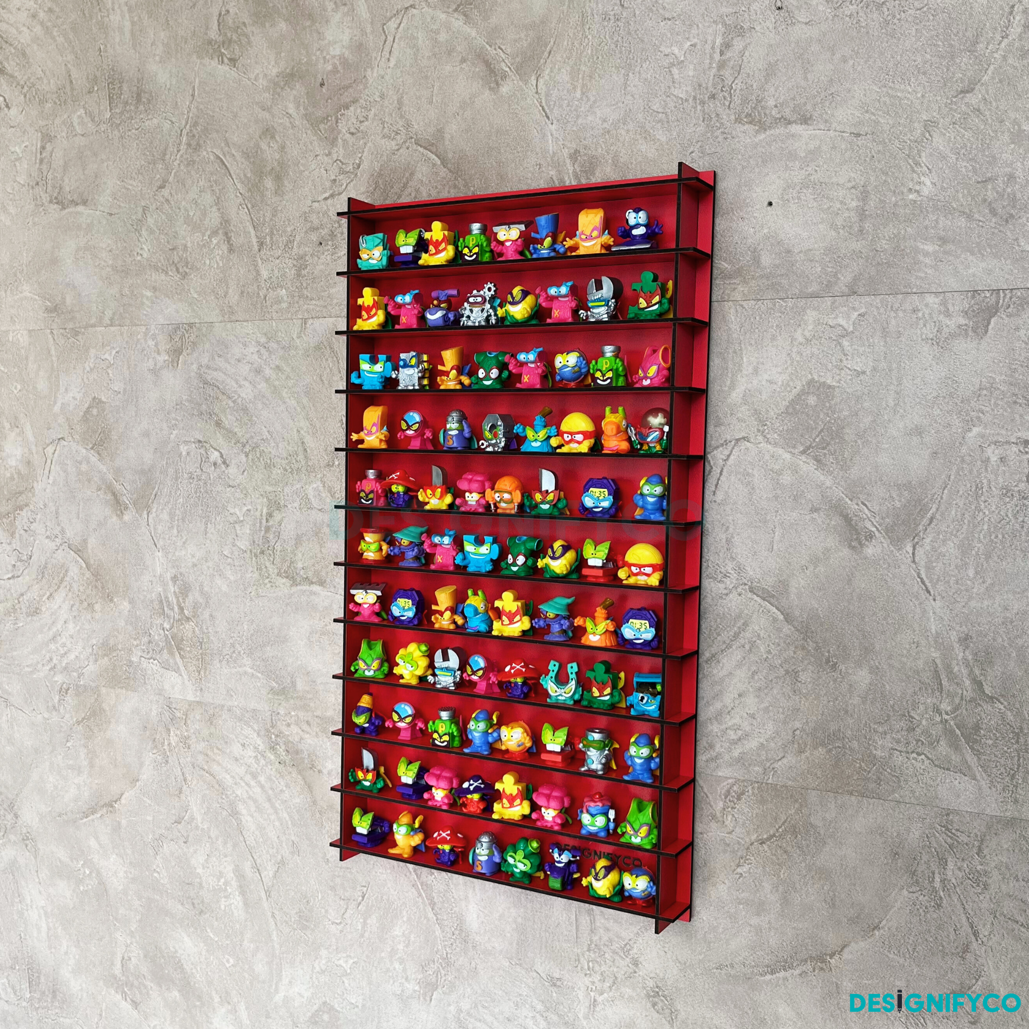 RED SuperThings Display Case