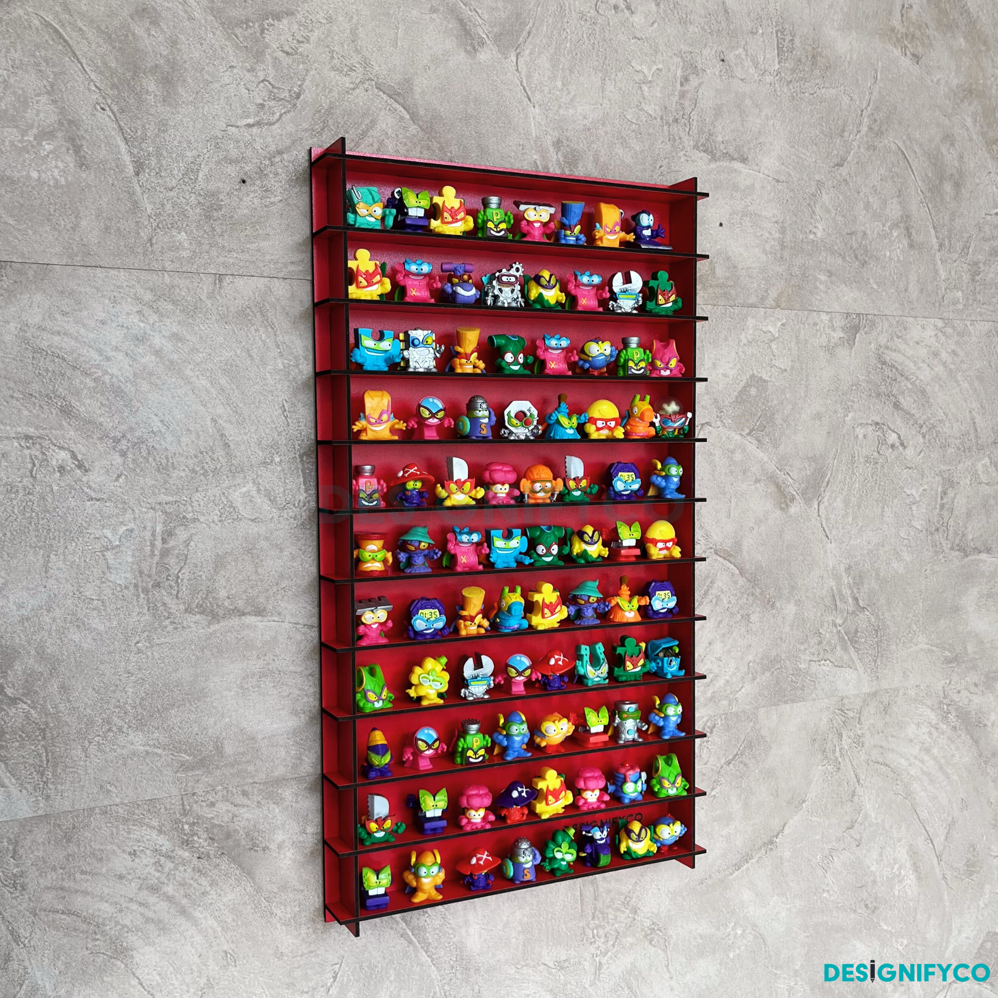 RED SuperThings Display Case