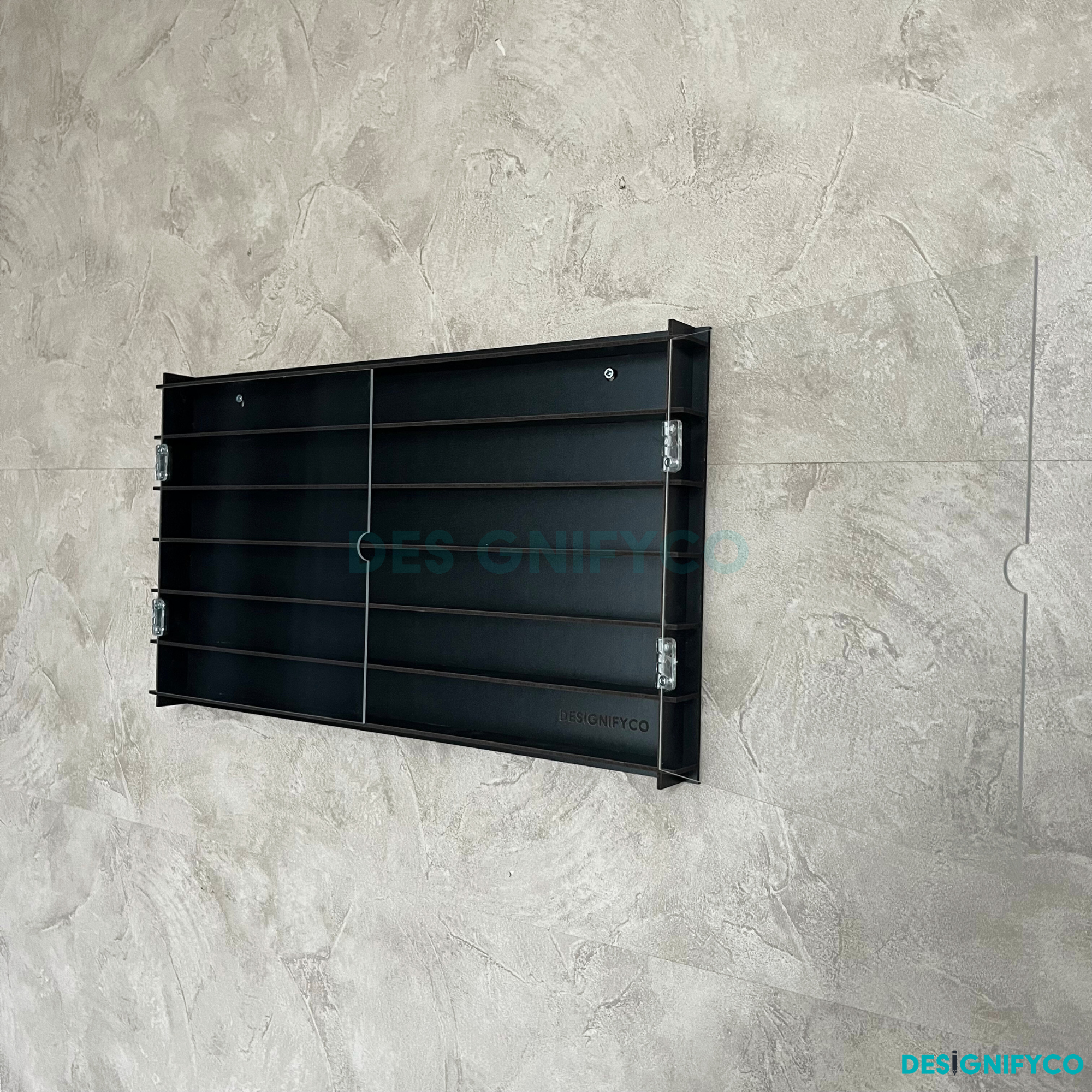 BLACK SuperThings Display Case